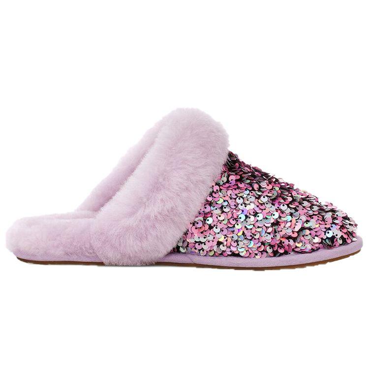 UGG Scuffette II Stellar Sequin Slide Women slippers Light-Purple 1112304-LFST