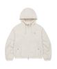 Wacky Willy Women'S Nylon Hooded Windbreaker Cream