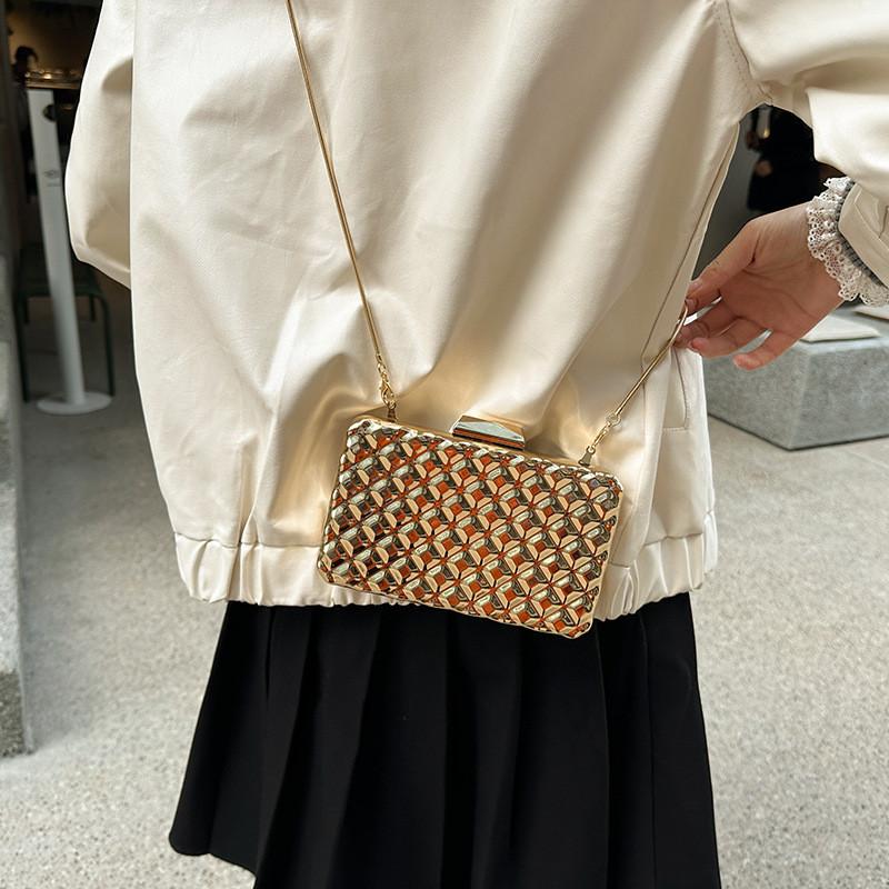 Pochette in Acrilico con Catena per Serata Cena Festa Donna