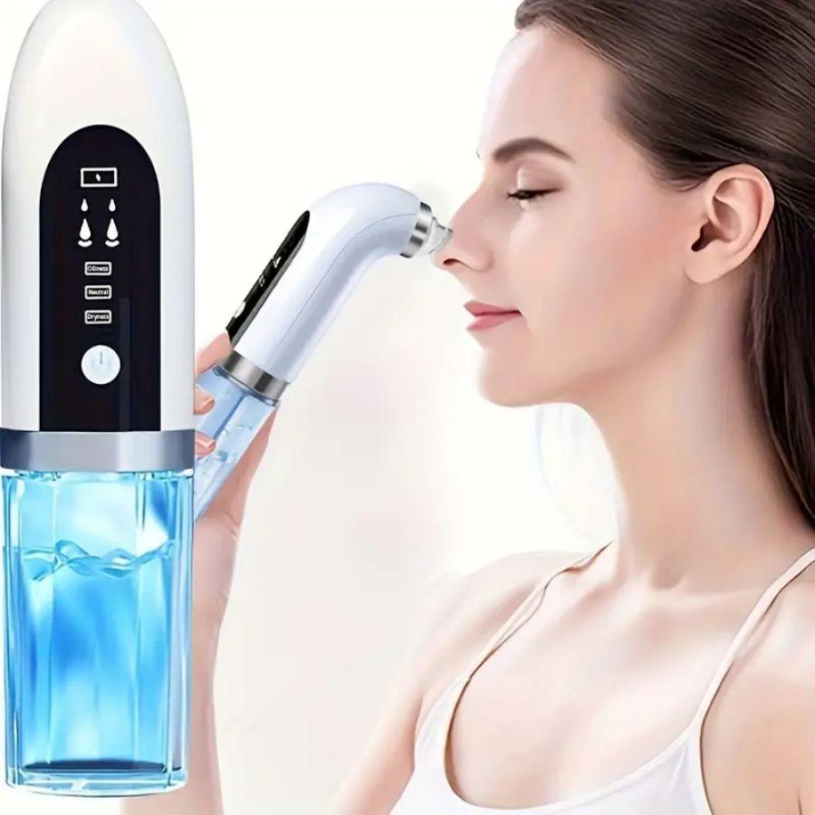 USB Rechargeable Water CycleBlack Dot Remove Blackhead Remover Pore Vacuum FaceCleaner Electric Pimple Acne Black HeadRemoval