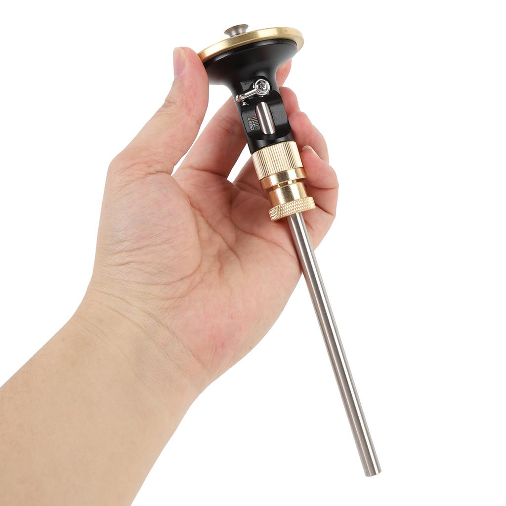 Wheel Marking Scriber Wood Scribe Tool with Fixed Cutter 0 12cm Marking Range Scriber Solid Wood Marking Guide for