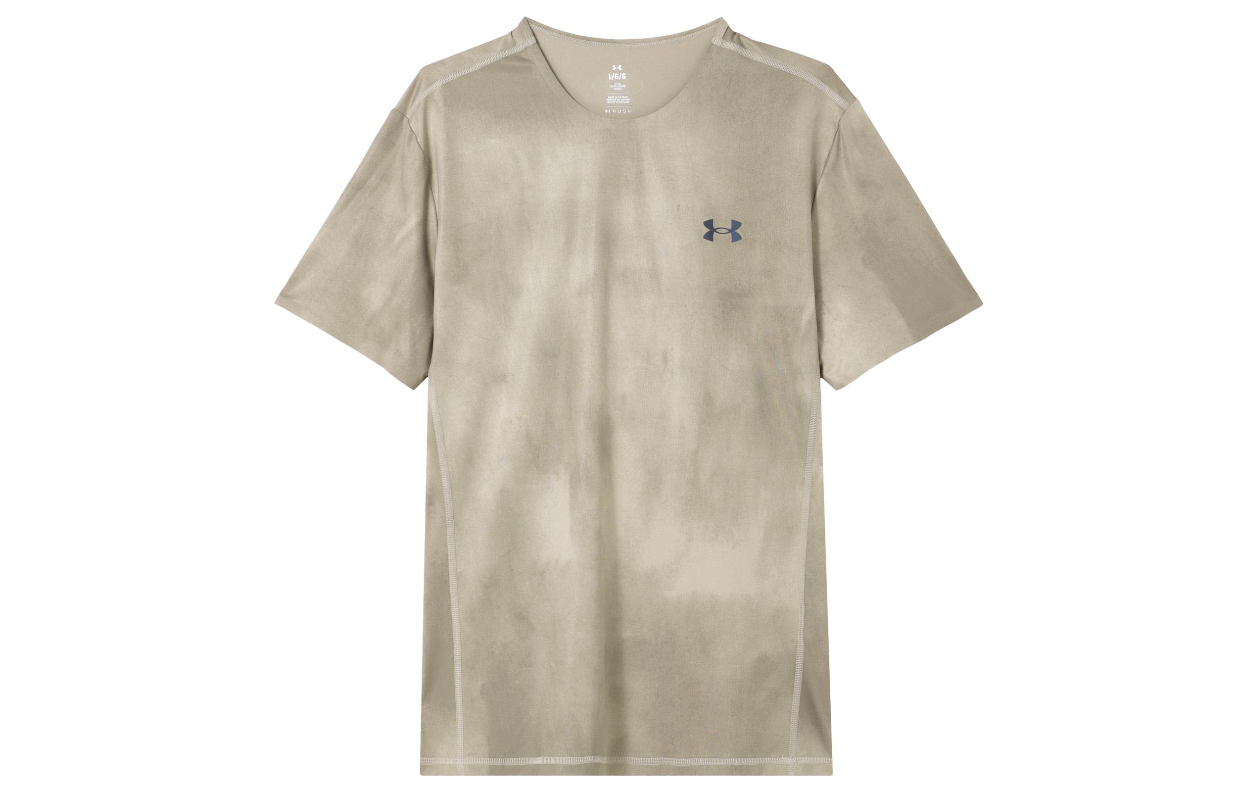 Under Armour UA Vanish Elite T Shirt Men s Taupe 1383669-200 LG