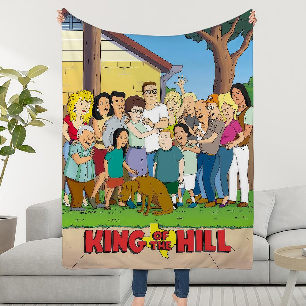 Of Blanket Throw Super Cosy Plush Living H-HillS Room Sofa The Couch Childish K-KingS Birthday Gifts