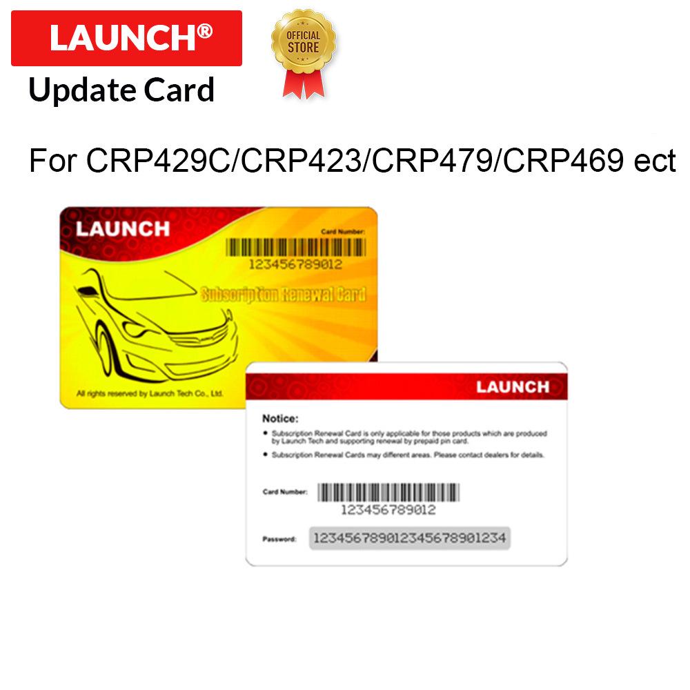 Launch CRP429C/CRP423/CRP909E One-year Software Upgrade: Consult Customer Service First.