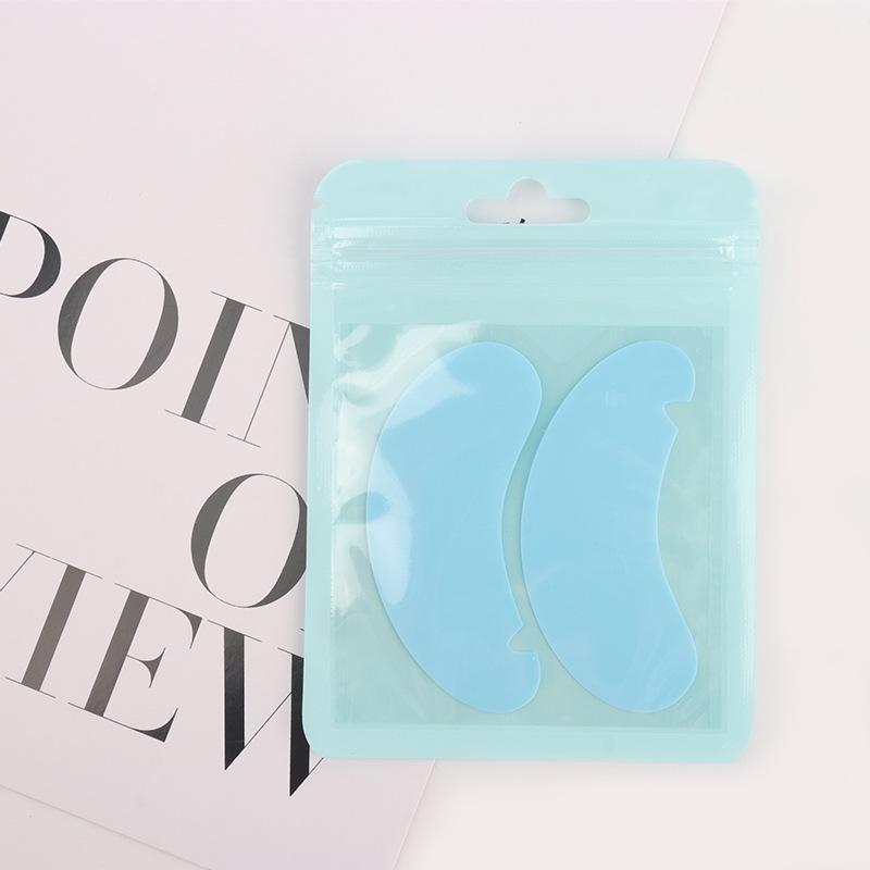 U-Shaped Eyelash Perming Silicone Pads & Extension Tool Kit with Isolation Eye Patches