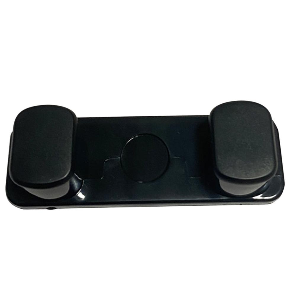 Car Rear Seat Double Hook Holder Auto Headrest Hanger For Purse Handbag Sticky Vehicle Storage Hanger Vehicle Accessories