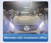 Nový 2025 Pro auto Mercedes Benz Přední mřížka Hvězda Znak LED Osvětlené Logo Bílé Modré Červené Světlo pro Mercedes Benz W204 GLK200