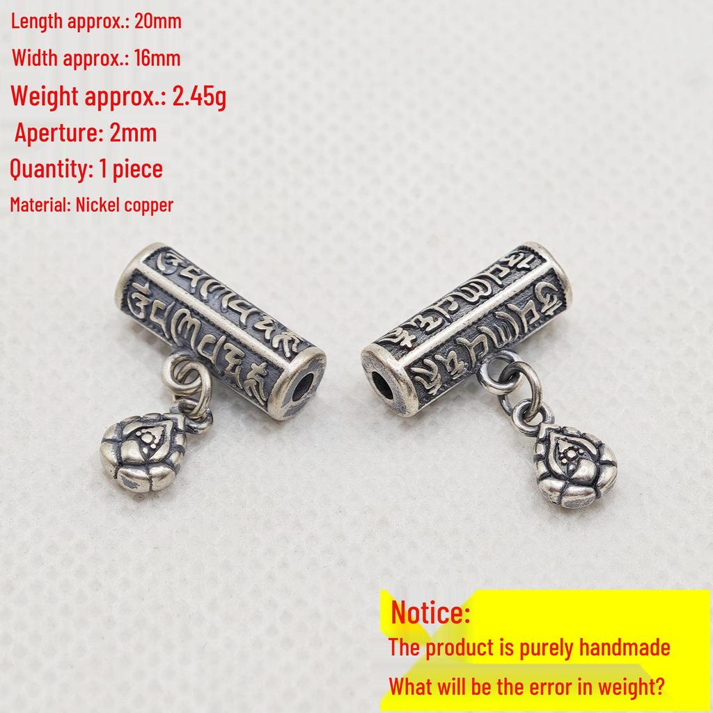 Legierung Sterlingsilber Blume Abstandshalter Perlen für DIY Schmuck Halskette, Armband oder Anhänger Zubehör