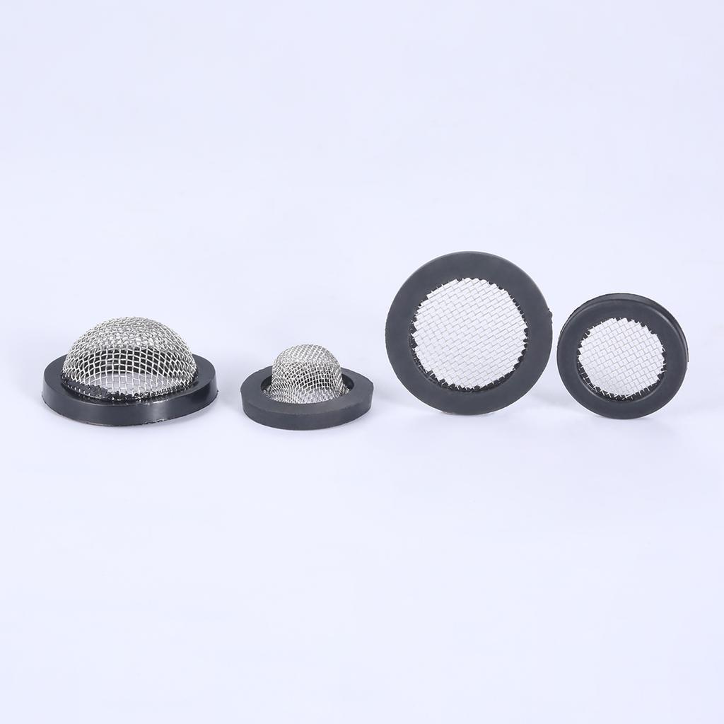 Set 10 Bucăți 1/2" 3/4" Garnitură O-Ring Furtun Garnitură Cauciuc cu Plasă pentru Garnitură Robinet Garnitură Cauciuc Filtre Șaibă Instrument Strecurătoare Chiuvetă