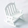 Mini Rocking Chair Retro Creative 1/12 Ratio Dollhouse Swing Rocking Chair for Scene Ornament