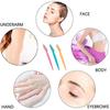 [18 Stück] Augenbrauenrasierer, Augenbrauenrasierer, Gesichtsrasierer für Frauen, Tragbarer Gesichtshaarentfernungsrasierer, Präzisionsmaske für Männer und Frauen. Produktname