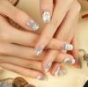 New Christmas Nail Art Nail Patch Popular Detachable Wear Nail False Nail Patch Nail Patch Finished Product