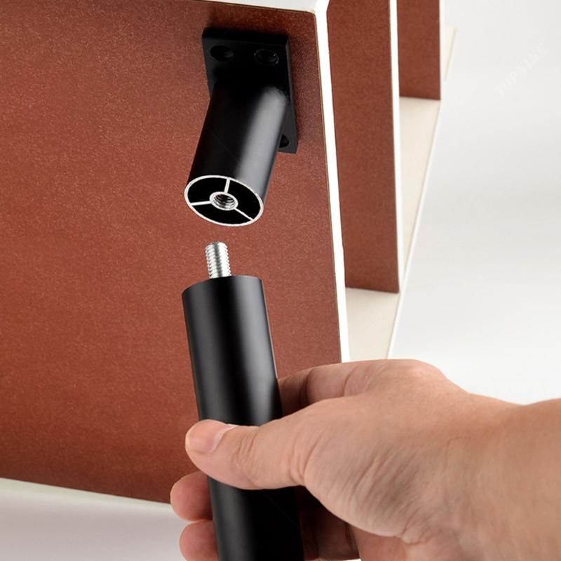 Möbel Höhenverstellbare Stützfüße Schwere Ausführung Aluminiumlegierungen Bettgestell Erhöhungen Rutschfeste Basis Beinverlängerungen