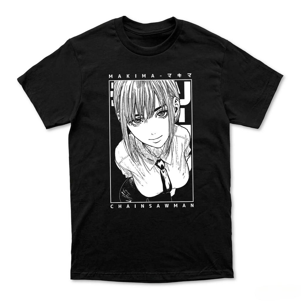Anime Chainsaw Unisex Graphic TShirt 100Cotton Oversized unisex Shirt Y2k Unisex Short Selling Popular Sleeve ONeck New Streetwear