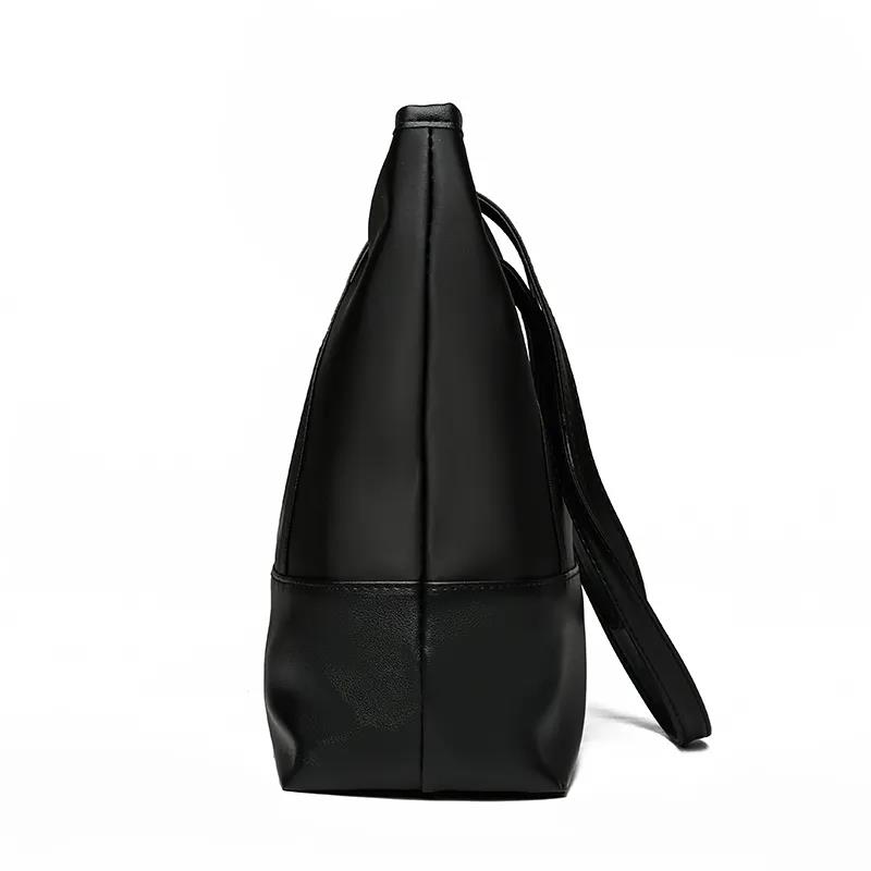 Women's Large Capacity Bag Nylon Canvas Bag Simple Waterproof Oxford Cloth Handbag Casual Single Shoulder Bag