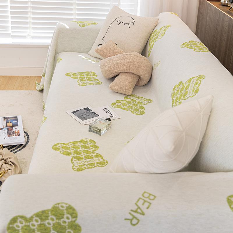 Chenille Sofa Cover Cloth Four Seasons Universal Sofa Towel Anti Cat Scratch Sofa Cover Cover Sofa Blanket Full Cover Towel