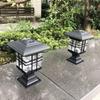 Solar European-Style Outdoor Courtyard Post Light
