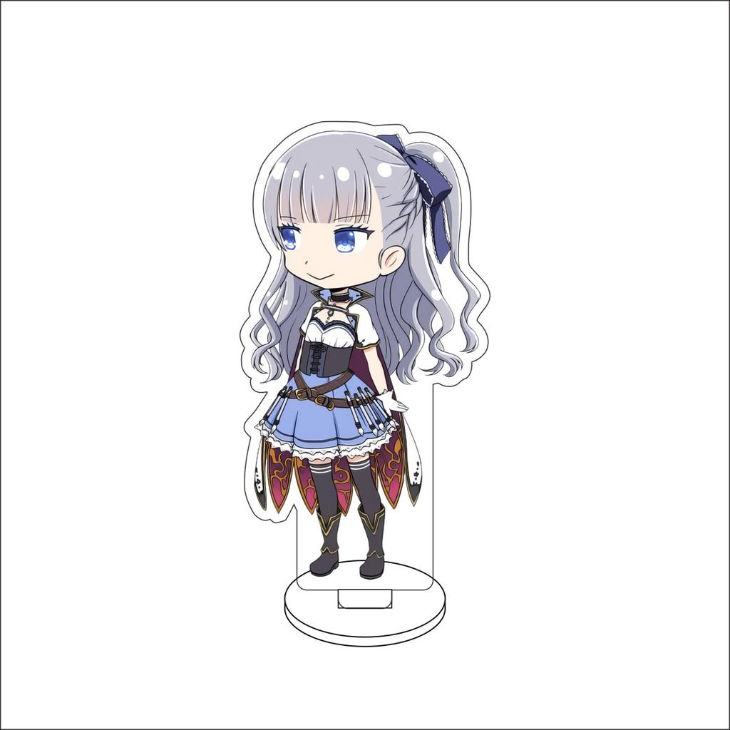 10CM Anime BanG Dream! Figure Stand Model Tsukushi Futaba/Nanami Hiromachi/Mashiro Kurata Cute Desk Decor Standing Sign Gifts