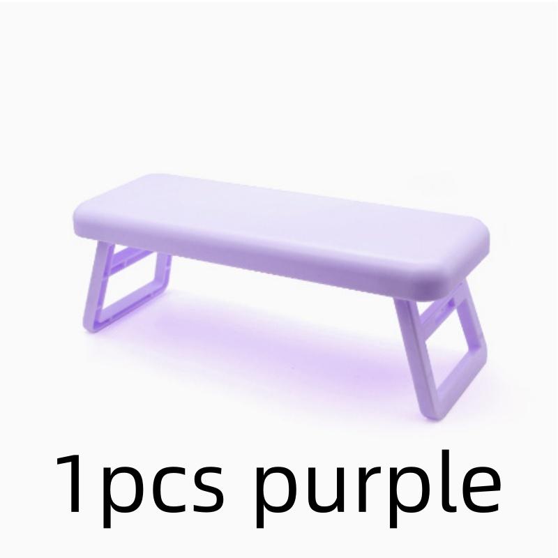 Comfortable Nail Arm Rest Foldable Plastic Nail Hand Rest Manicure Arm Rest Stand Hand Pillow Nail Art Accessories