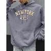 Casual Men's Printed Sports Hoodie Fashionable Loose Simple Hoodies Sweatshirts Men’s