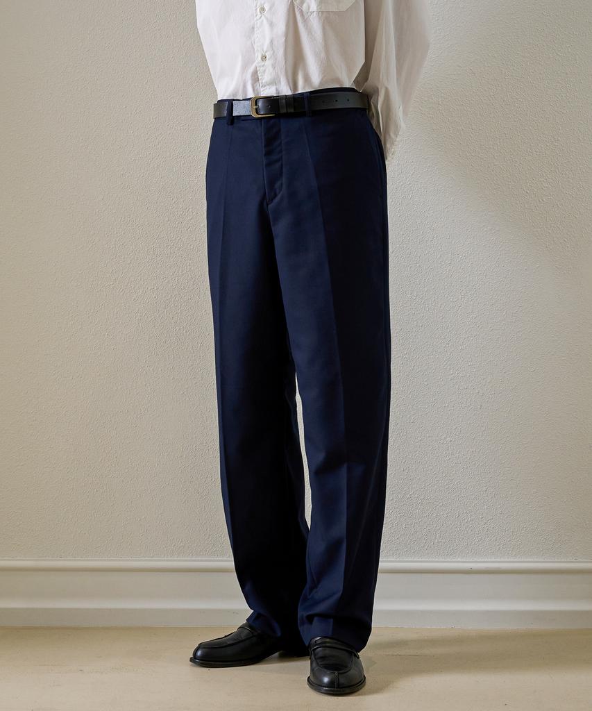 TRIP LE SENS Custom Formal Straight Slacks_Navy (Type A)