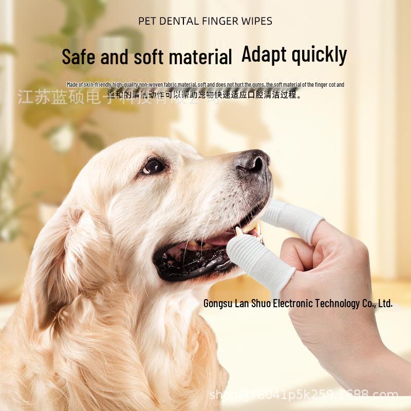 Pet Finger Toothbrush for Puppy and Kitten Tooth Cleaning