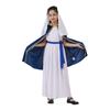 Girls Virgin Mary Costume Biblical Characters Nativity Dresses for Kids