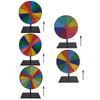 Tabletop Prize Turntable Set with Erasable Pen Props Learning Game Fortune Wheel