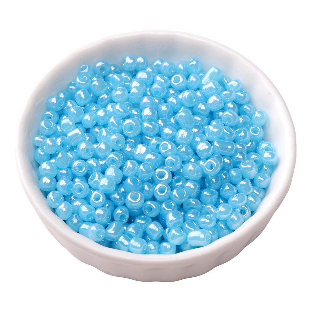 180Pcs Glass Seed Beads Cream Color Charm For Jewelry Making Accessories DIY Bracelet Necklace