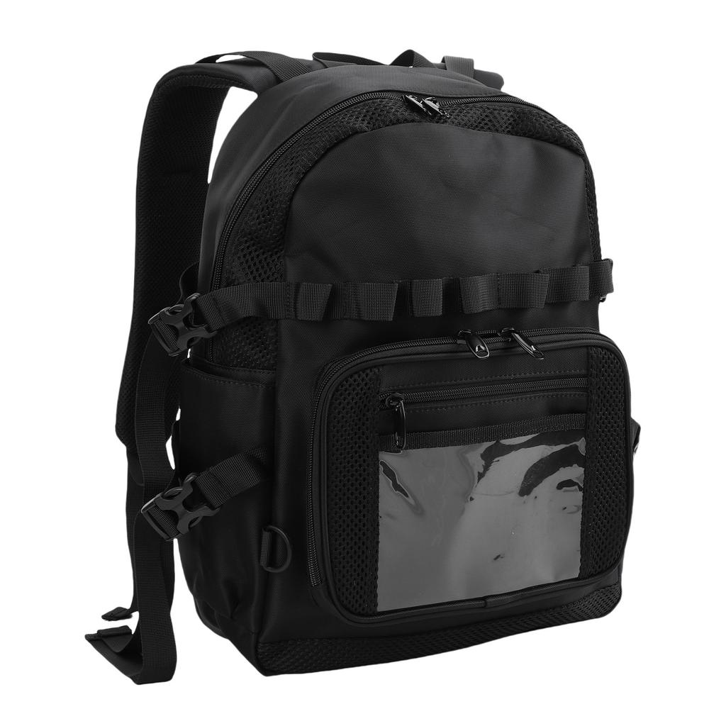 Tool Backpack Heavy Duty 1680D Oxford Fabric Water Proof Hard Wearing Electrician Tool Bag for Plumber Repair Worker