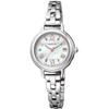 Special Wicca Solar Leather Watch , KL0-511-21 Radio-Controlled Watch, Mother-of-Pearl Dial, Strap, Women's