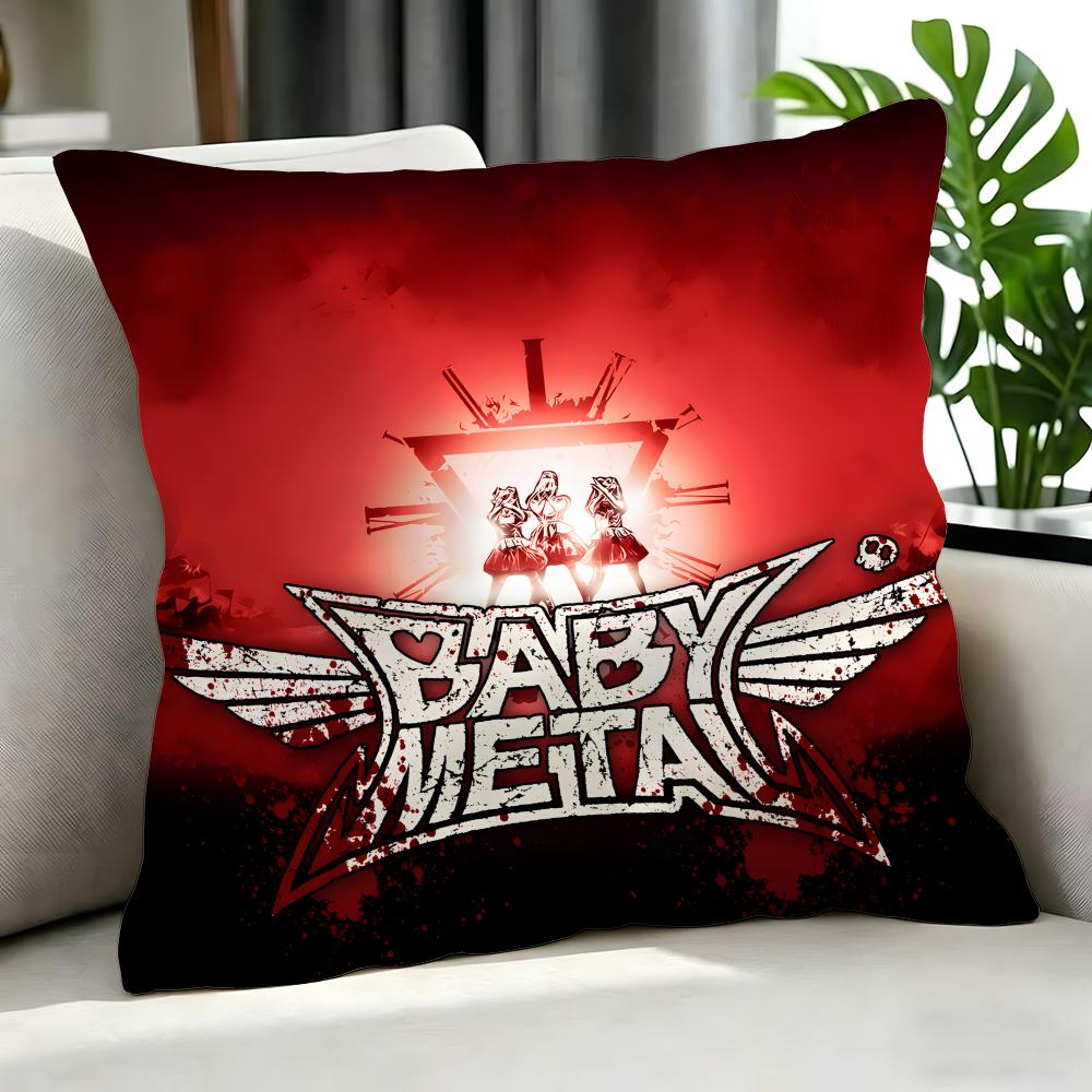 Band BBABYMETALed Cushion Cover Cushion Cover Set Pcs x x x Pillowcase Decorative Sofa Home Decor