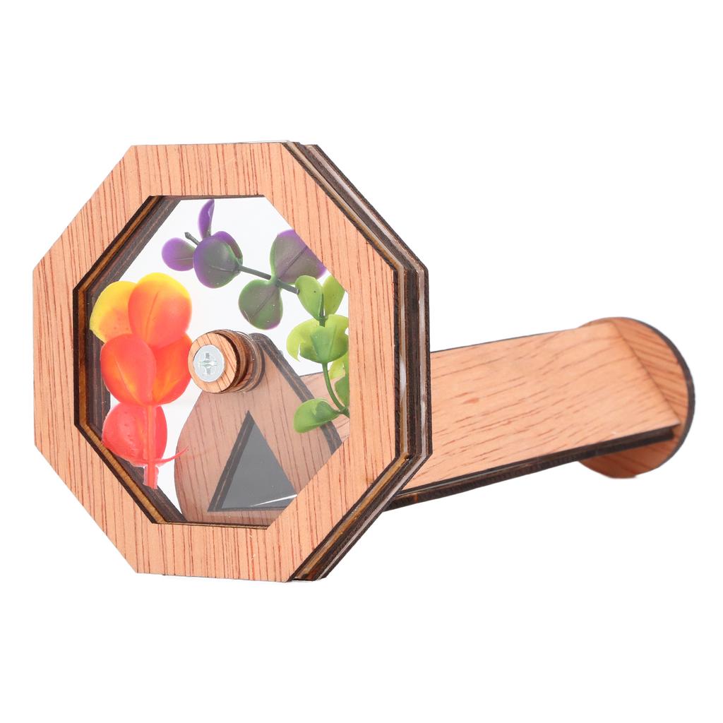 DIY Kaleidoscope Kit Develop Creativity Stimulate Imagination Safe Sturdy Durable Beech Kids