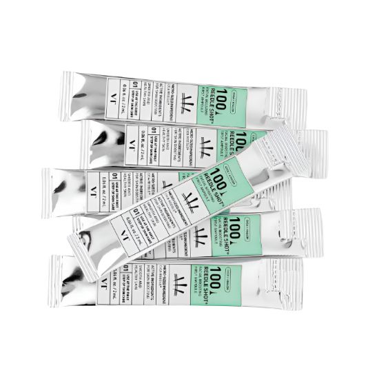VT Cosmetics Reedle Shot 100 Facial Boosting First Ampoule Skin Renewal Care 2ml x 6pcs