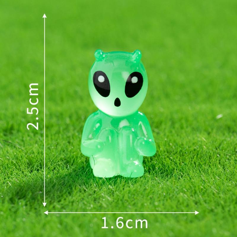 New micro landscape creative luminous alien elf DIY ornament accessories mini ornament
