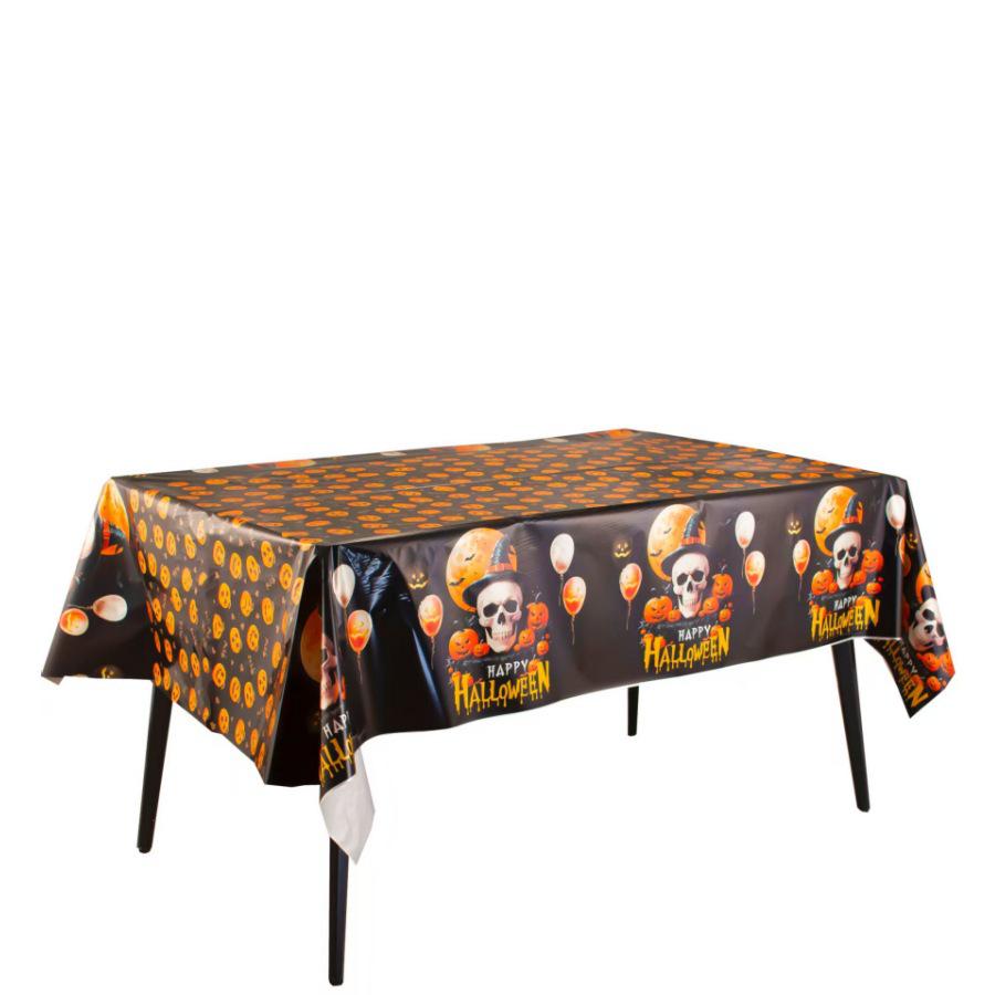 Halloween & Christmas Theme PEVA Tablecloth - Disposable Party Decor