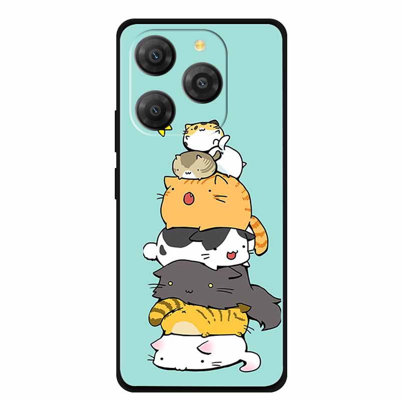 For Blackview Shark 9 Case Black Silicone Cover for Blackview Shark9 Protective Shell Coque for Black View Shark 9 5G TPU Cases