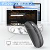 FMOUSE Bluetooth Wireless Mouse, Quiet, Rechargeable, Slim, Compact, 6-Button 2.4GHz Optical Mouse, High Precision, Energy-Efficient, 800120016002400