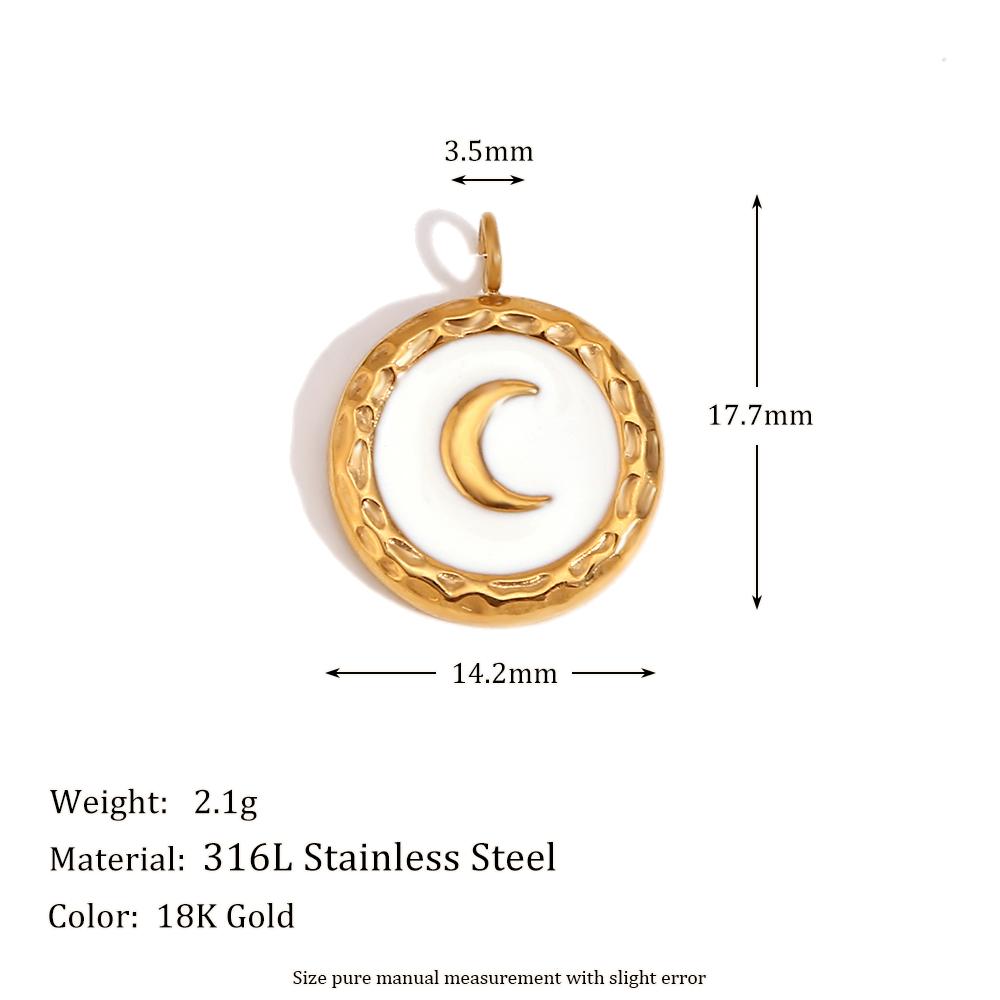 MamacitaSlay 316L Stainless Steel Heart Irregular Charms 18K Gold Plated Waterproof Jewelry For DIY Earrings Necklace Bracelet