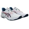 New Asics Netburner Ballistic FF Low Top Training Shoes Men's Gray White 1051A088-101
