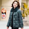 KAVON New Chinese Style Fur Collar Winter Cotton Coat