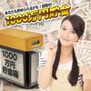 Applife 10 Million Yen Bill Counting Bank Black Automatic Money Digital Variety Gift Insertion, Calculation, Box, Banknotes, LCD, Fun, Goods,