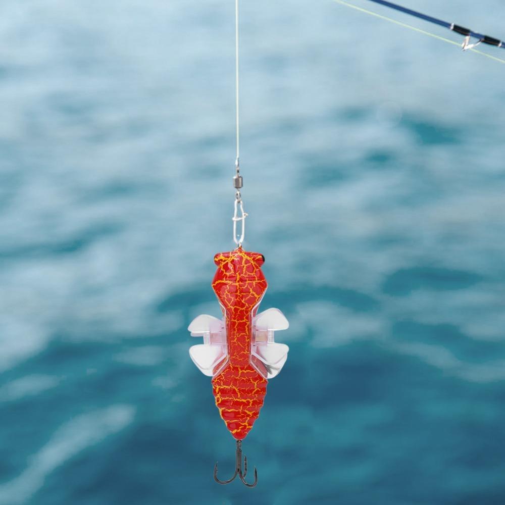 ABS Bionic Cicada Lures 15.5g Artificial Fishing Lures Durable Fishing Baits  Lake Fishing