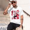 Anime Style Unisexs Tshirt He Themed Characters Valentines Day Gift For Him 2026 New Model Shortsleeve Crewneck Tshirt Classic