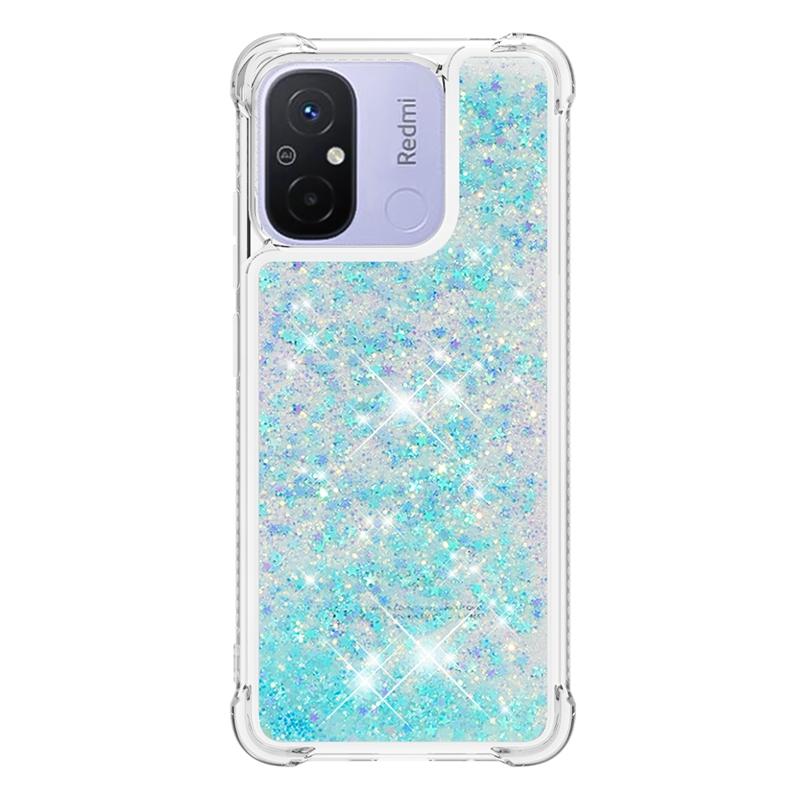 Pre Xiaomi Redmi 12C Puzdro Trblietavé Dynamické Tekuté Puzdro na Pre Fundas Xiaomi Redmi 12C Mi Kryt na Telefón Xiomi Redmi12C 12 C Coque
