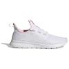 Adidas Cloudfoam Pure Comfortable Lightweight Non-Slip Breathable Low-Top Casual Running Shoes Women Sneaker White Pink HP7639