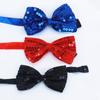 Sequins Bowtie Stage Performance Bow Tie For Men Woman Fashion Butterfly Shining Sequin Necktie Boys Girls Christmas Party Gifts