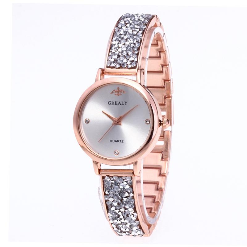 New Fashion Casual Women Watches Steel Band Diamond Women's Watch Rhinestone Bracelet Wristwatches Relogio Feminino Quartz Watch