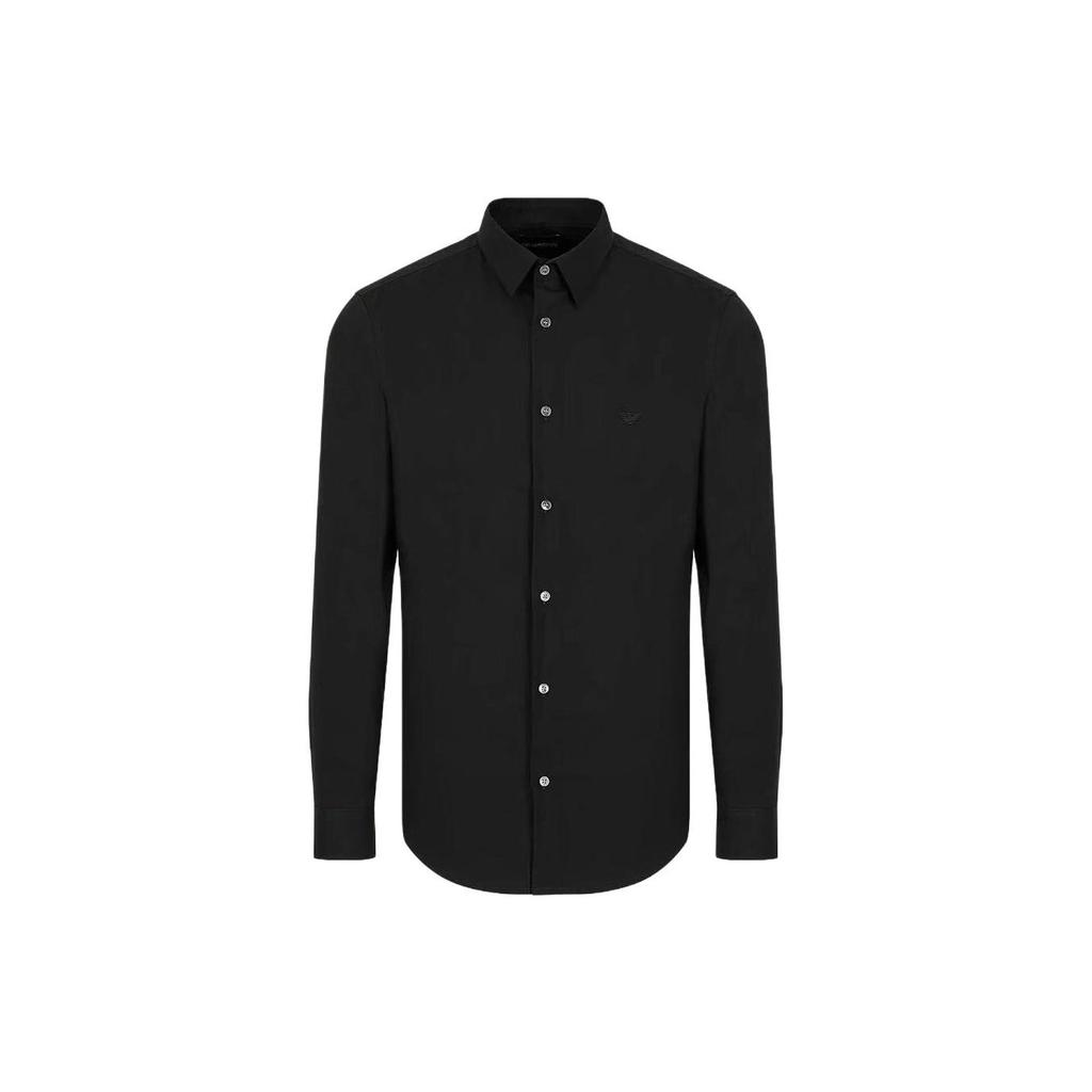 Emporio Armani Shirt Men's Black 8N1C09-1NI9Z-0999