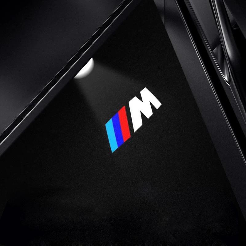 2PCS-AA-LED Car Door logo Projector Lamps Welcome Light For Mini BMW ME90 E60 F18E46 F30 F20 M2M5 M3 E87 M4 X3 X5 X1 Accessories